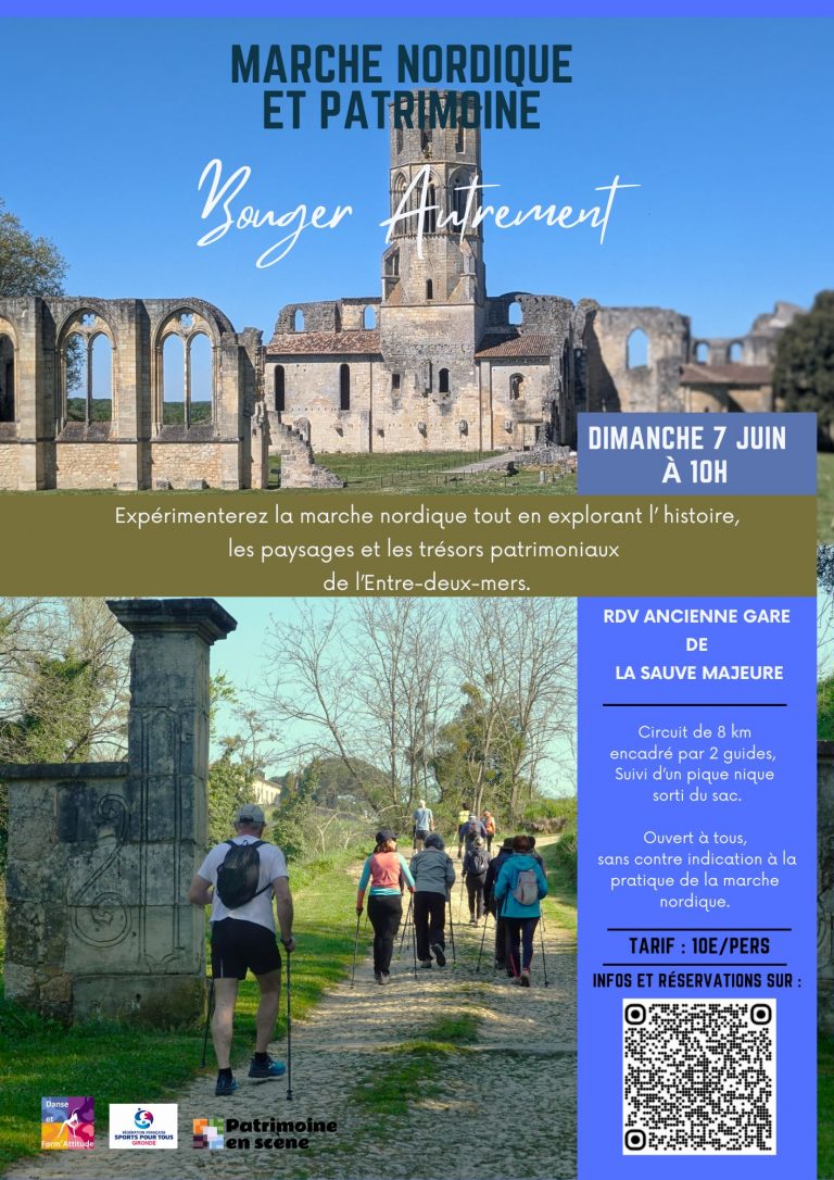 Lire la suite à propos de l’article BOUGER AUTREMENT… Marche Nordique et Patrimoine